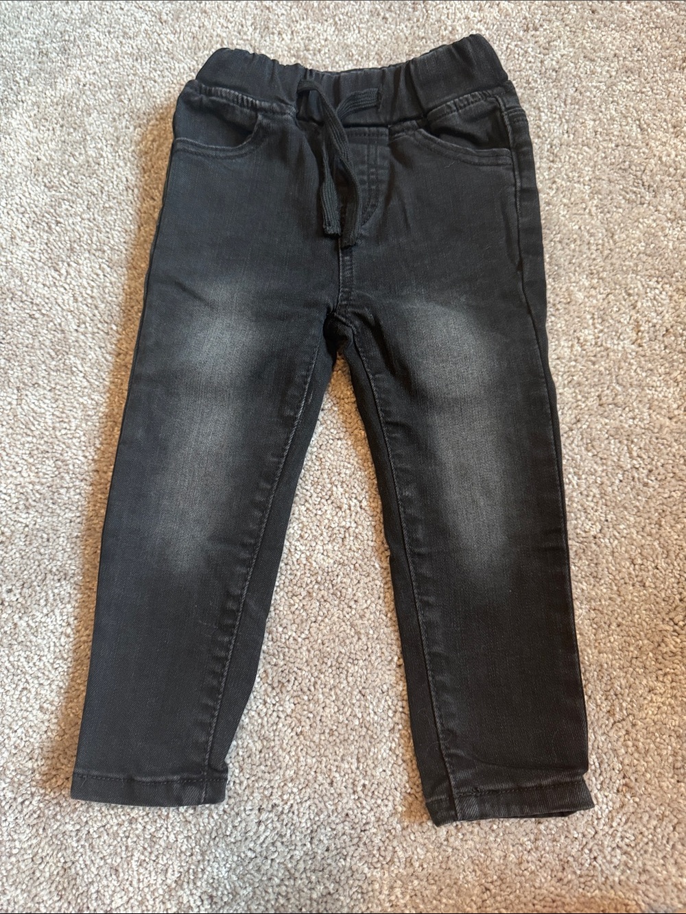 NWOT Little Bipsy Kids Black Pull-On Jeans
